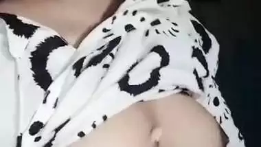 Cute Bangla college girl showing her boobs