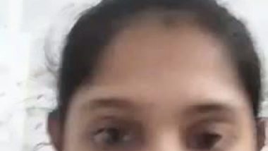 Innocent girl big boobs showing on video call