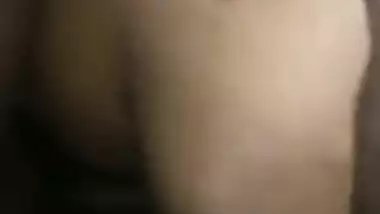 XXX video of the Desi man fucking wife's vagina from behind