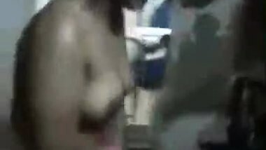 Desi topless girl dancing in her hostel