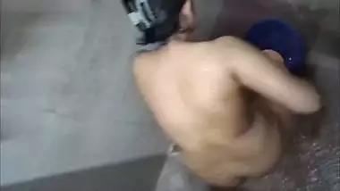 Office colleague naked bathing top angle viral MMS