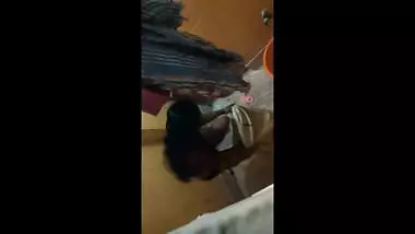 Indian voyeur video of Mallu maid stripping