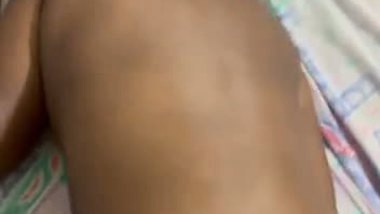 Man drills a South Indian lady’s ass in the doggy style