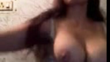 Hot Desi Bhabhi milky boobs and hairy pussy show