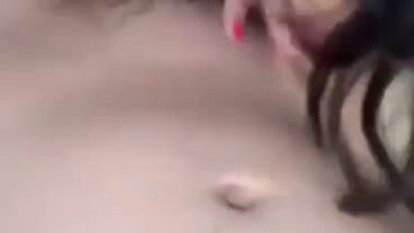 Passionate Indian blowjob of an 18 yr old girl