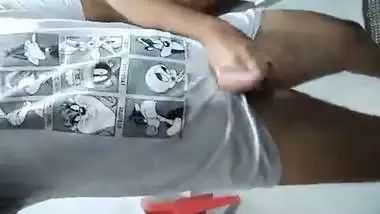 Indian college guy exposing big dick