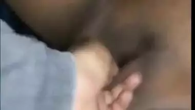 Pussy fingering by lover