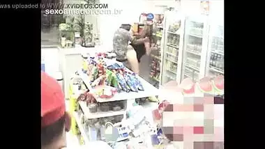 Store Owner Having Anal Sex Recorded In CCTV Camera