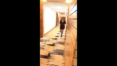 Bold Indian Wife Pranya Naked Walk Inside Hotel