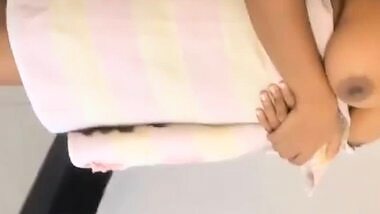 Desi couple on home fun