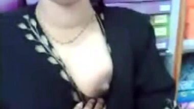 Punjabi hot bhabhi boobs sucked in shop