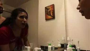 Big boobs desi girl fucked hard in bathroom